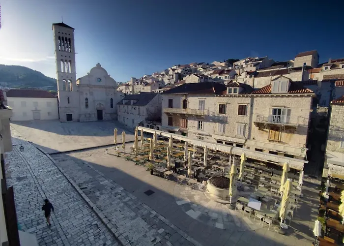 公寓 Kolbe Hvar Piazza 赫瓦尔